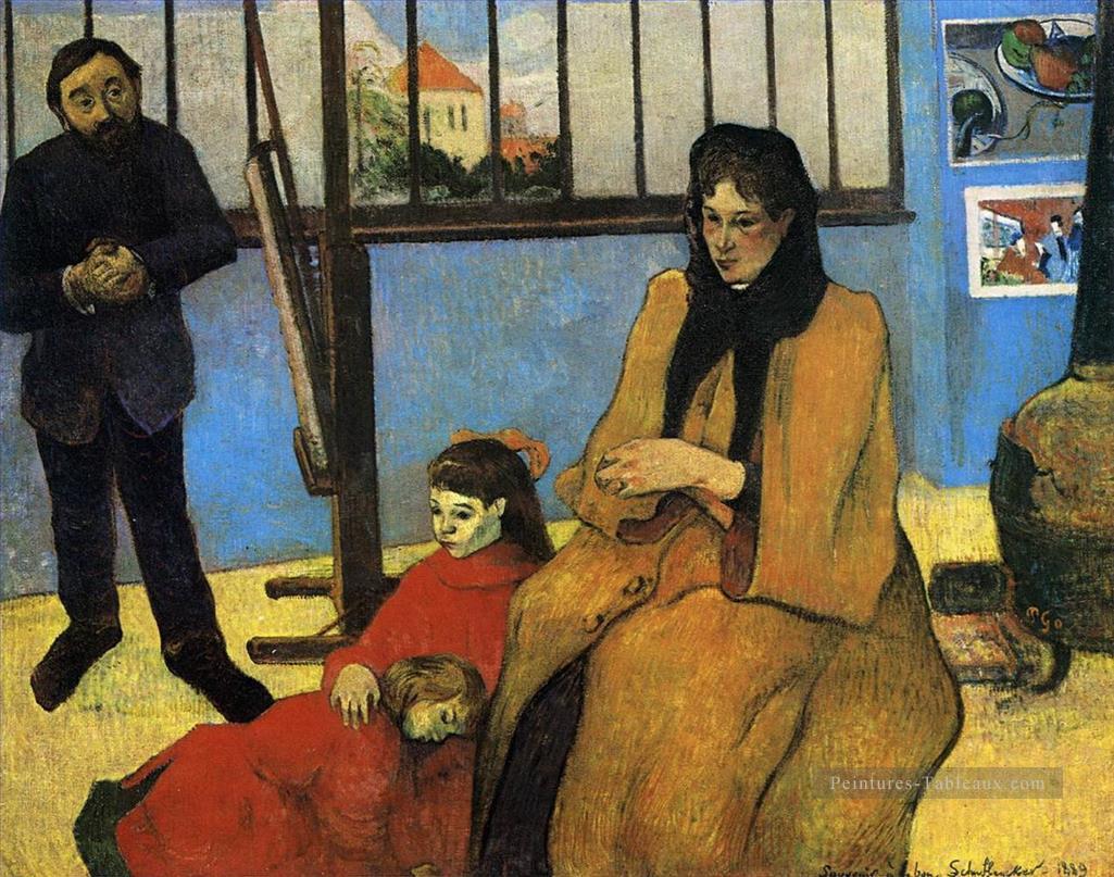 La famille Schuffenecker postimpressionnisme Primitivisme Paul Gauguin Peintures à l'huile